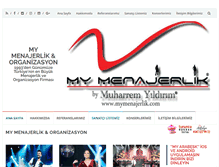 Tablet Screenshot of mymenajerlik.com